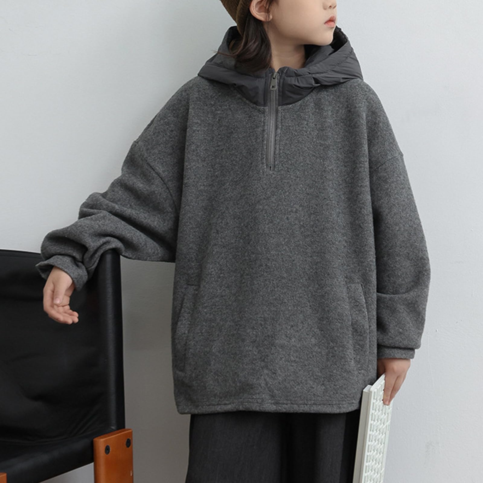 Felpa Bambino Cartoon con Stampa Auto, Felpa Junior Calda Foderata, Sweatshirt Manica Lunga Cotone Morbido, Maglia Felpata Casual Sportiva, Abbigliamento Autunno Inverno
