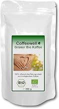 Coffeewell Grüner Bio Kaffee Green Organic Coffee (300g) - for Coffee Enemas - GMP Certified