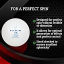 FLICK Super 2-Star Table Tennis Balls- T.T..F.I Approved Professional Grade- Standard 40+MM Size, ABS Material, Durable White Balls for Tournament & Training- Pack of 6 Balls (2 Box) gallery image