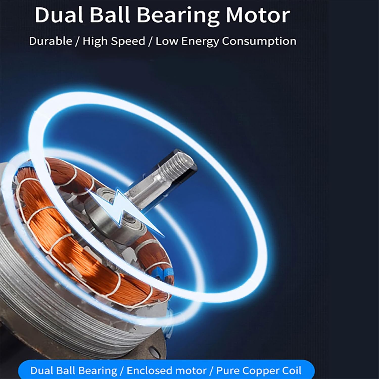 Bearing Exhaust Fan, Desktop Range Hood with Safety Net Cove, Strong Suction Copper Core Motor, Low Noise and Fast Operation, Detachable Cleaning and Easy to Use, for Indoor Barbecue, Hot Pot