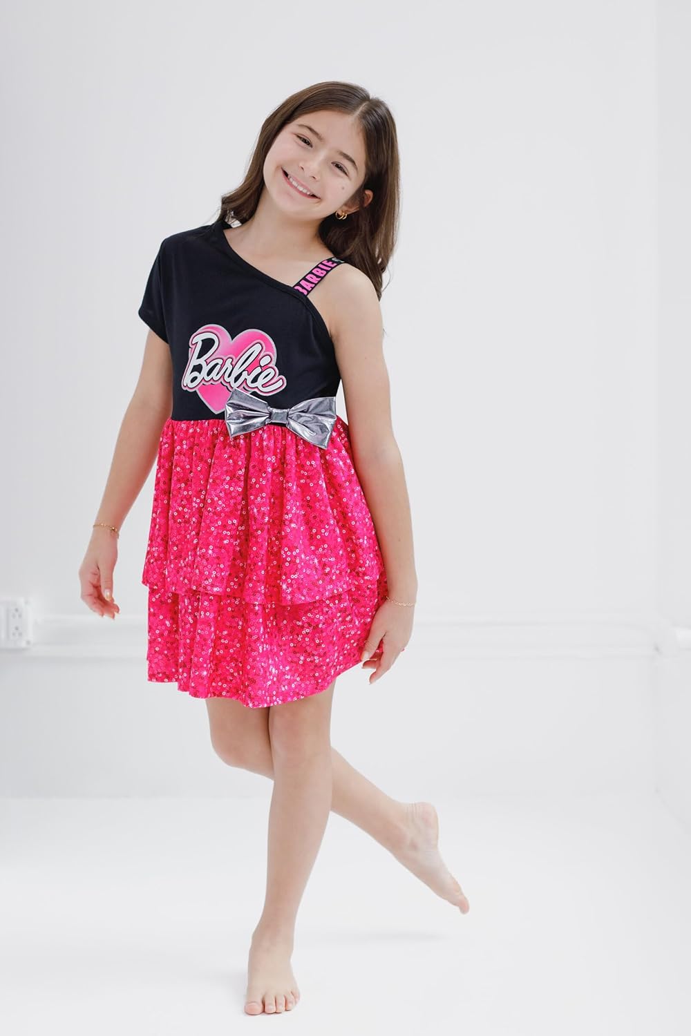 Barbie Girls Dress Little Kid to Big - Image 3