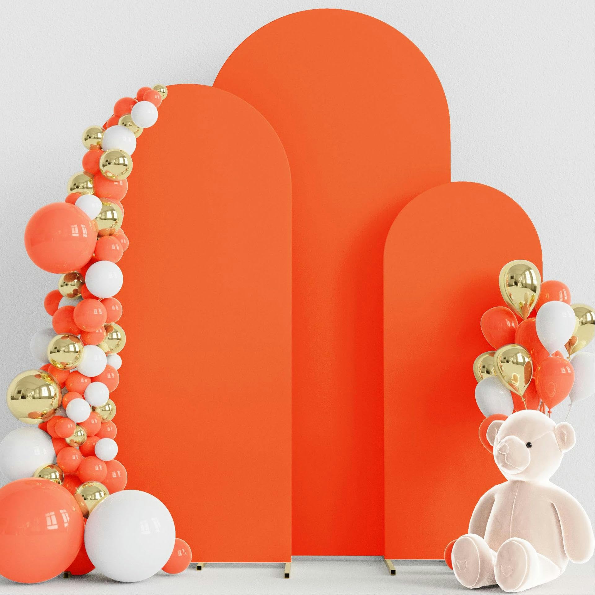 Set Coperture Per Arco Nuziale In Tessuto Elastico, 2 In 1, Rosa E Blu, Per Matrimoni E Feste
