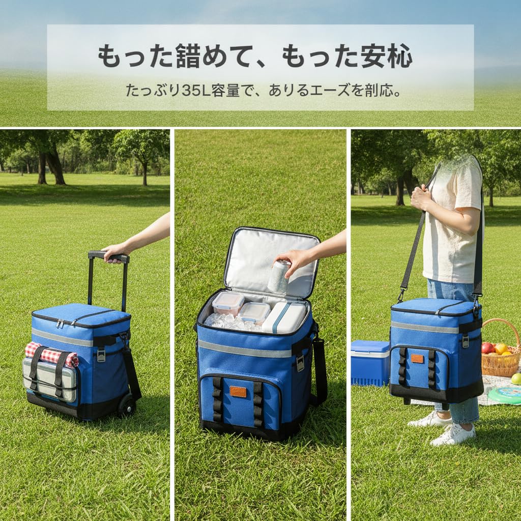Borsa Termica con Trolley