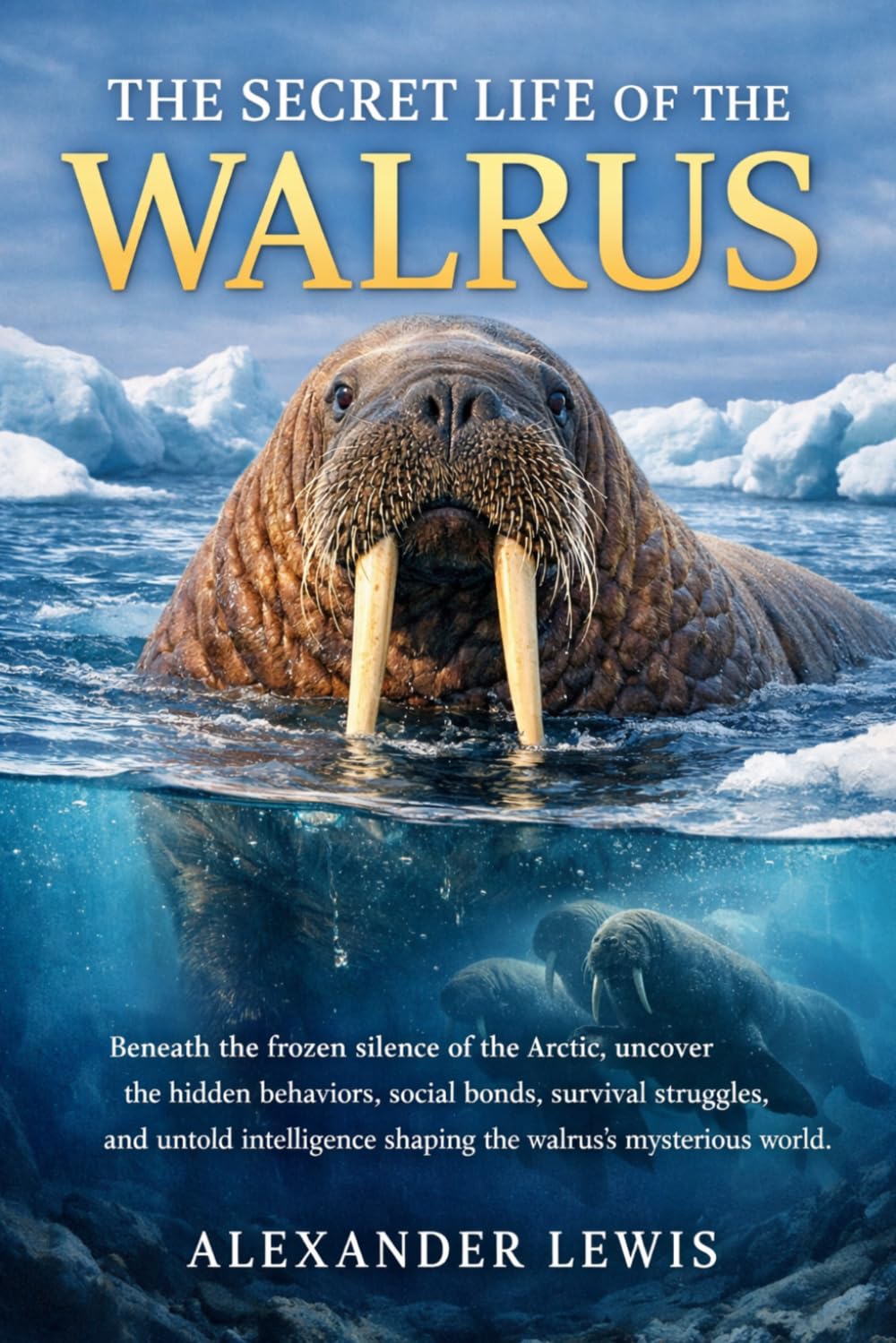 THE SECRET LIFE OF THE WALRUS: Beneath the frozen silence of the Arctic, uncover the hidden behaviors, social bonds, survival struggles, and untold ... the walrus’s mysterious underwater world.