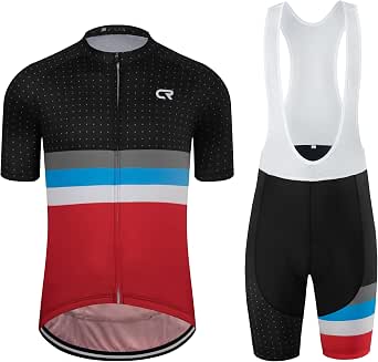 Coconut Ropamo Men's Cycling Jersey Set with Bib Shorts