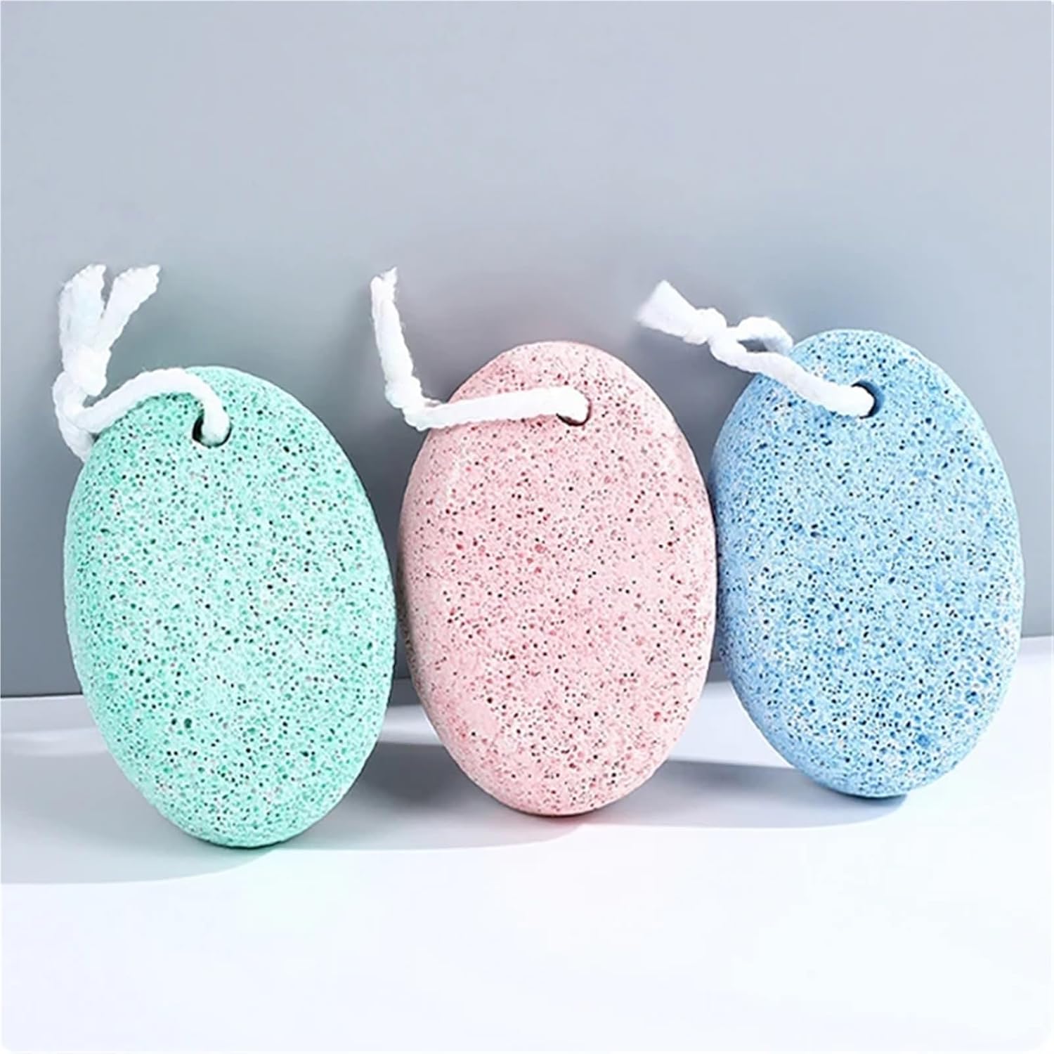 Pumice Stone for Feet 8pcs Foot Stone Clean Skin Grinding Callus Care Massage Tool Dead Hard(Gray)