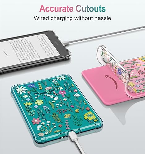 Miniatura 87 de MoKo Funda para Kindle Paperwhite de 6.8" (11ª generación-2021) y Kindle Paperwhite Signature Edition, ultra transparente, suave, flexible, Negro