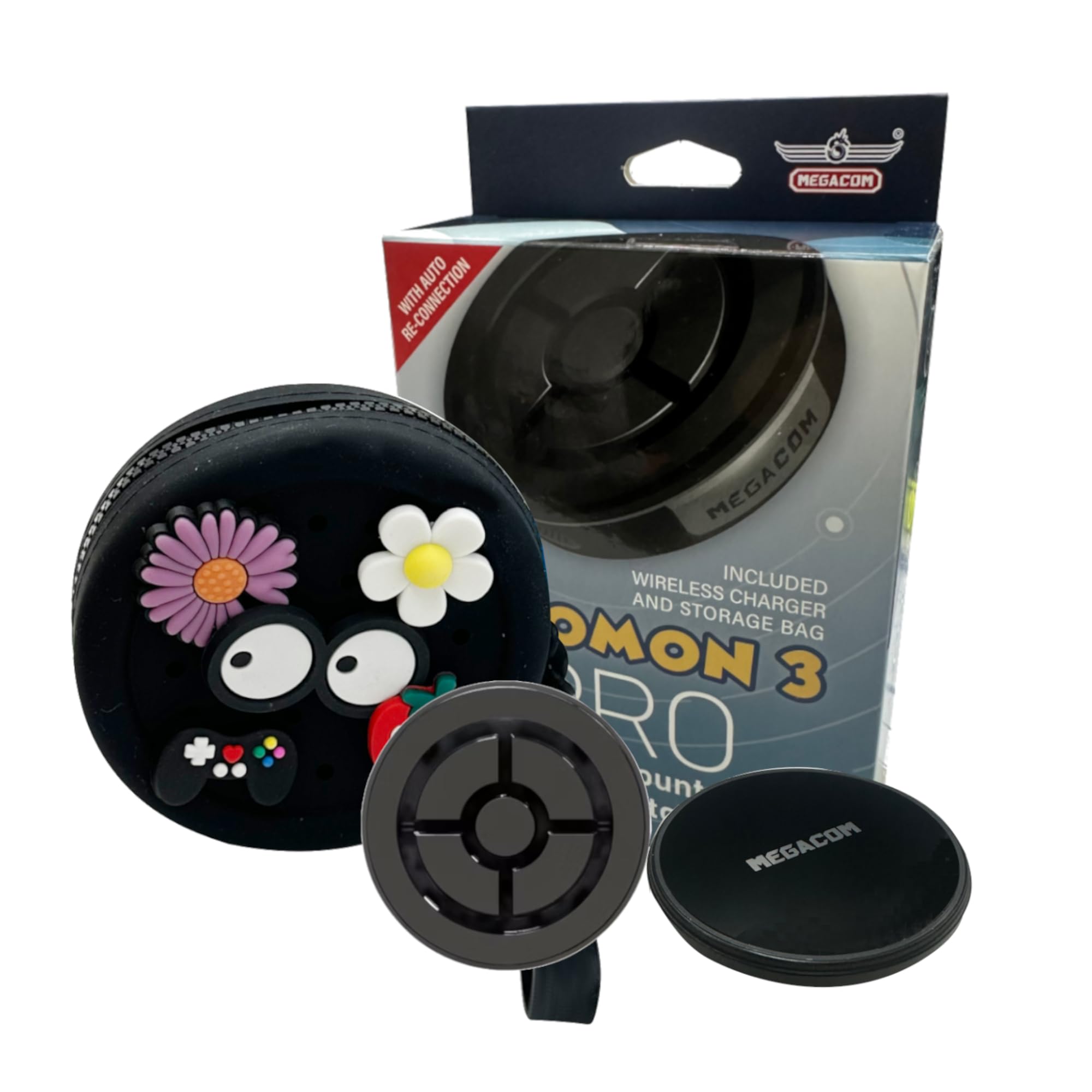 megacom DuoMon3 PRO ポケットオートキャッチャー Amazon.com: Megacom DuoMon3 Pro 1P/2P Auto Catcher, Wireless