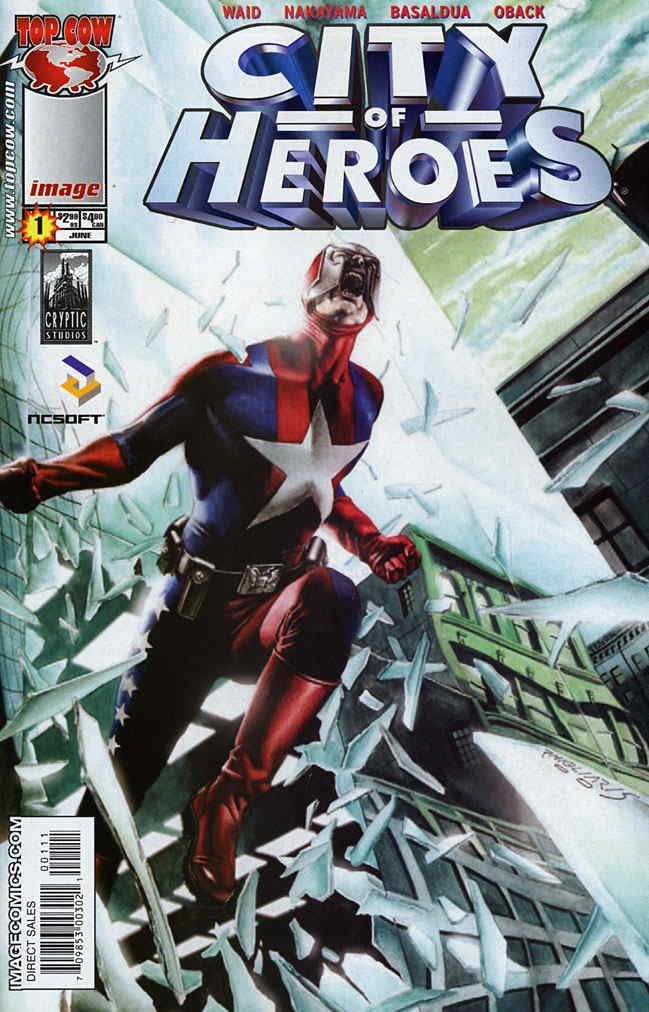 City of Heroes (Image) #1A VF ; Image comic book | Based on MMORPG Video Game