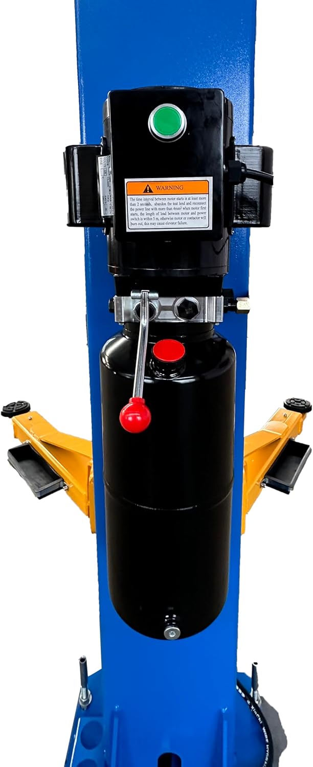 KATOOL Two Post Lift Pump 110v Hydraulic Pump Hydraulic Power Unit for 2 Post Lift Car Lift