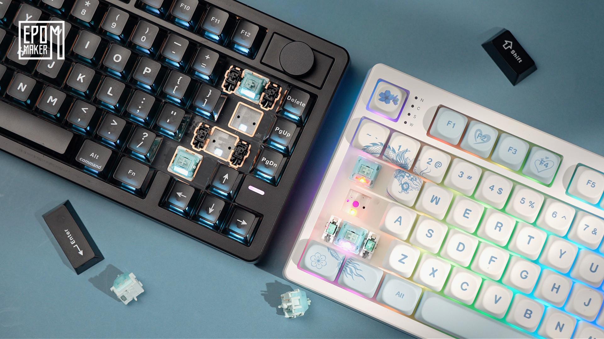 Amazon.com: EPOMAKER HE75 V2 Hall Effect Gaming Keyboard, 8K
