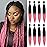Beyond Beauty Braiding Hair pre stretched, Braids Synthetic Fiber Ombre Yaki Texture, Natural Easy Twist Braids Crochet Hair Hot Water Setting hair extensions