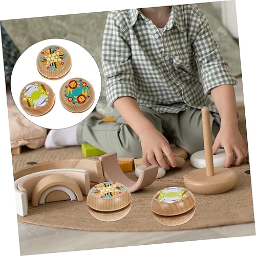 Miniatura 5 de ifundom 3pcs Cartoon Yo-yo Toys for Kids Yoyo for Kids Retro Gifts Mini Toys Beginner Ball Toy Goody Bag Toys Toddler Toys Goodie Bag Toys Kid Toys