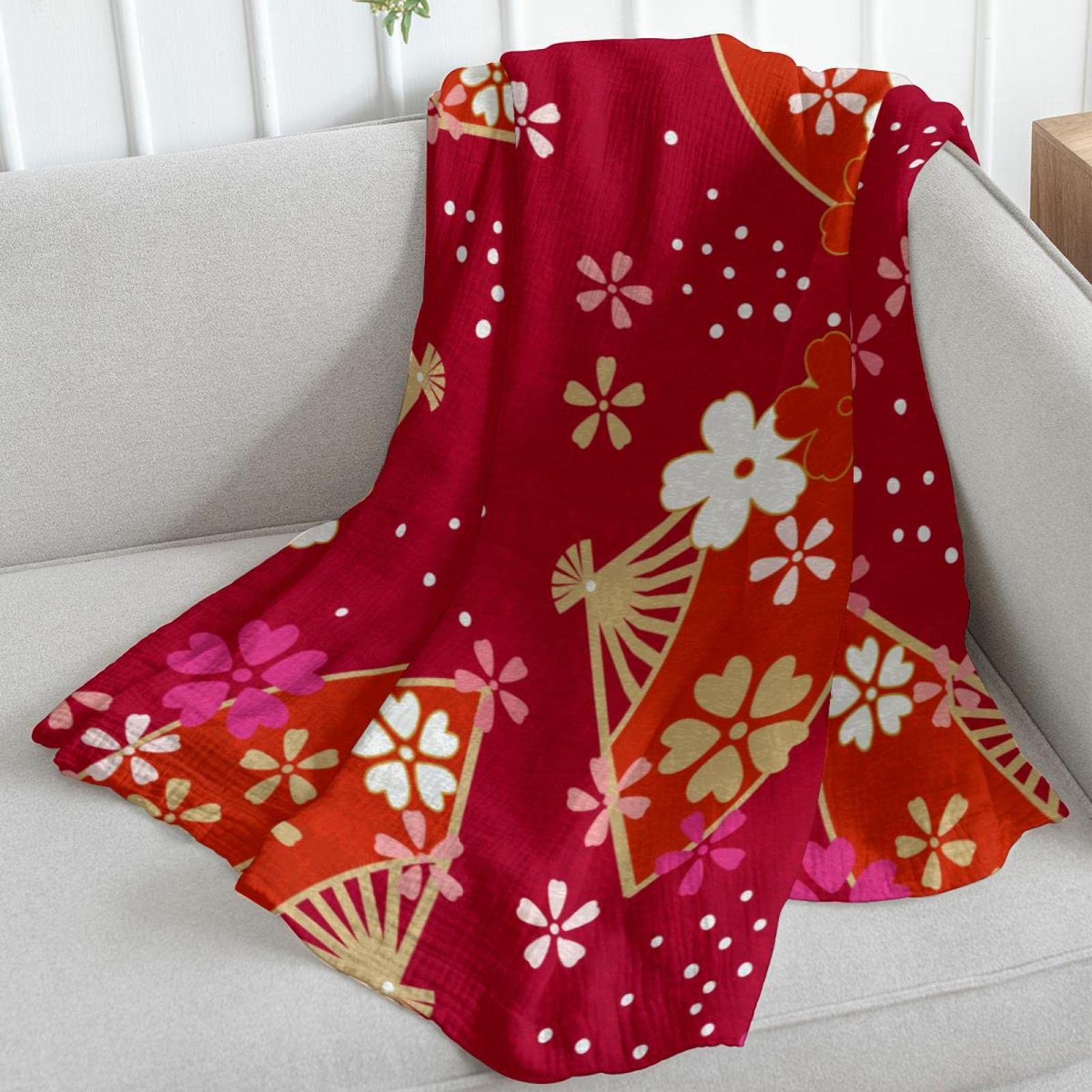 Sherpa-Decke Im Taekwondo Design – Flauschige Fleece-Decke Für Sofa, Couch & Als Raumdekoration