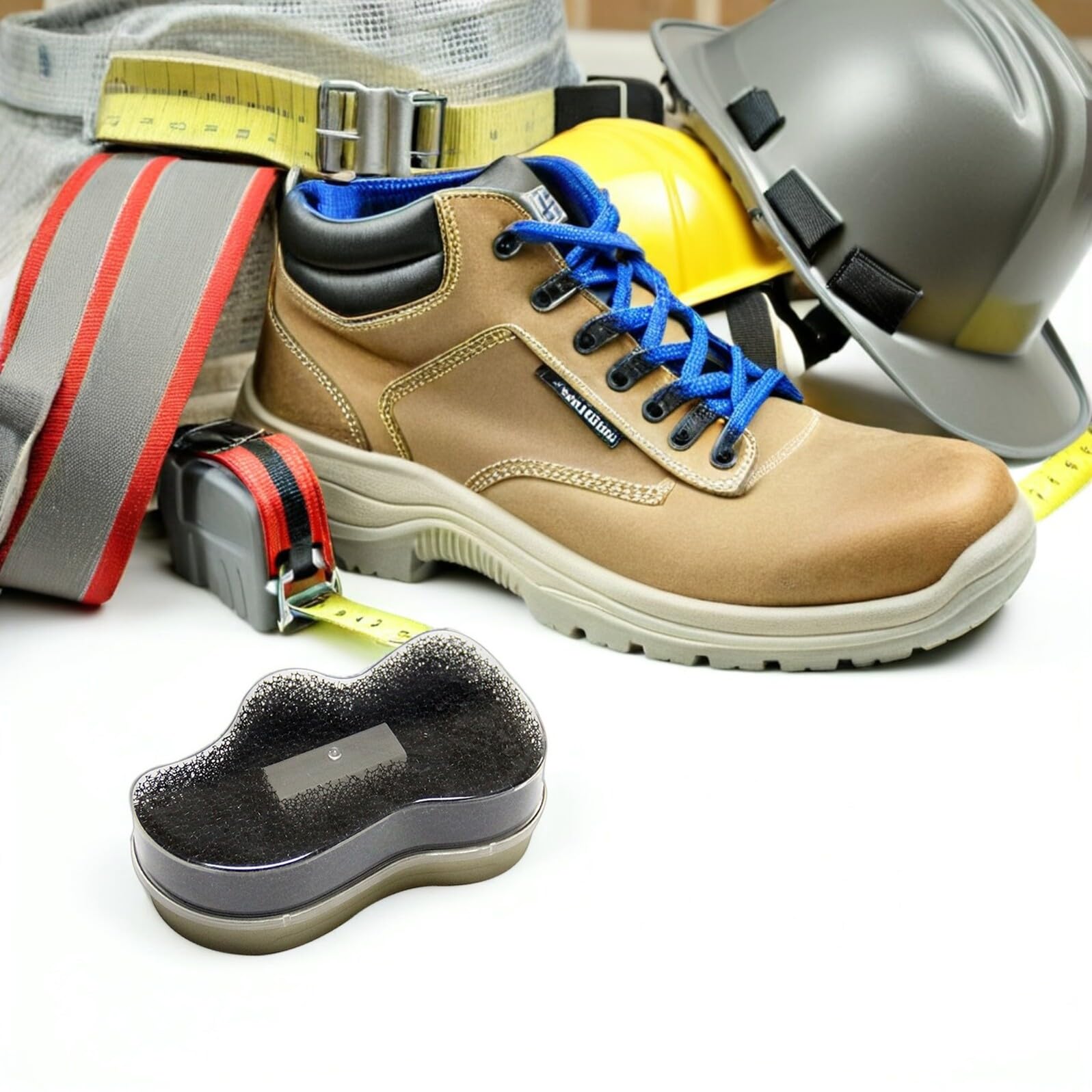 Beaupretty Spazzola per Scarpe in Camoscio e Nabuk Set da 10 Pezzi, Spazzola Portatile la Pulizia di Stivali e Scarpe Sportive, Kit Detergente Multifunzione per Pelle Scamosciata