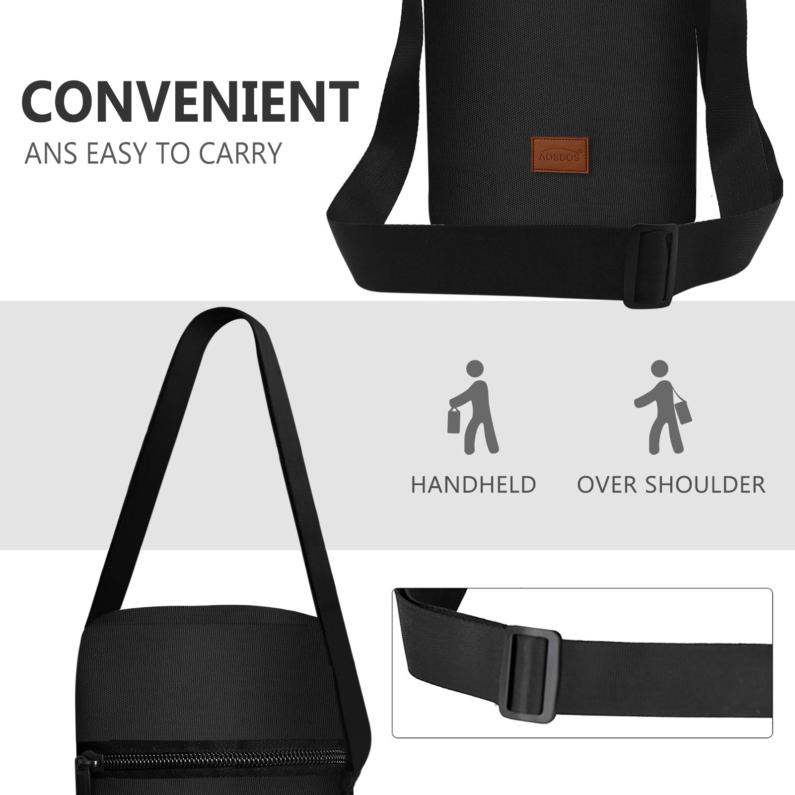 OPUX Sac Isotherme Pour 60 Canettes - Souple - Pliable - Portable - Côté Doux - Anti-fuite - Avec Bandoulière - Pour La Plage, Le Camping - Coffre à Glace Pour Voyage