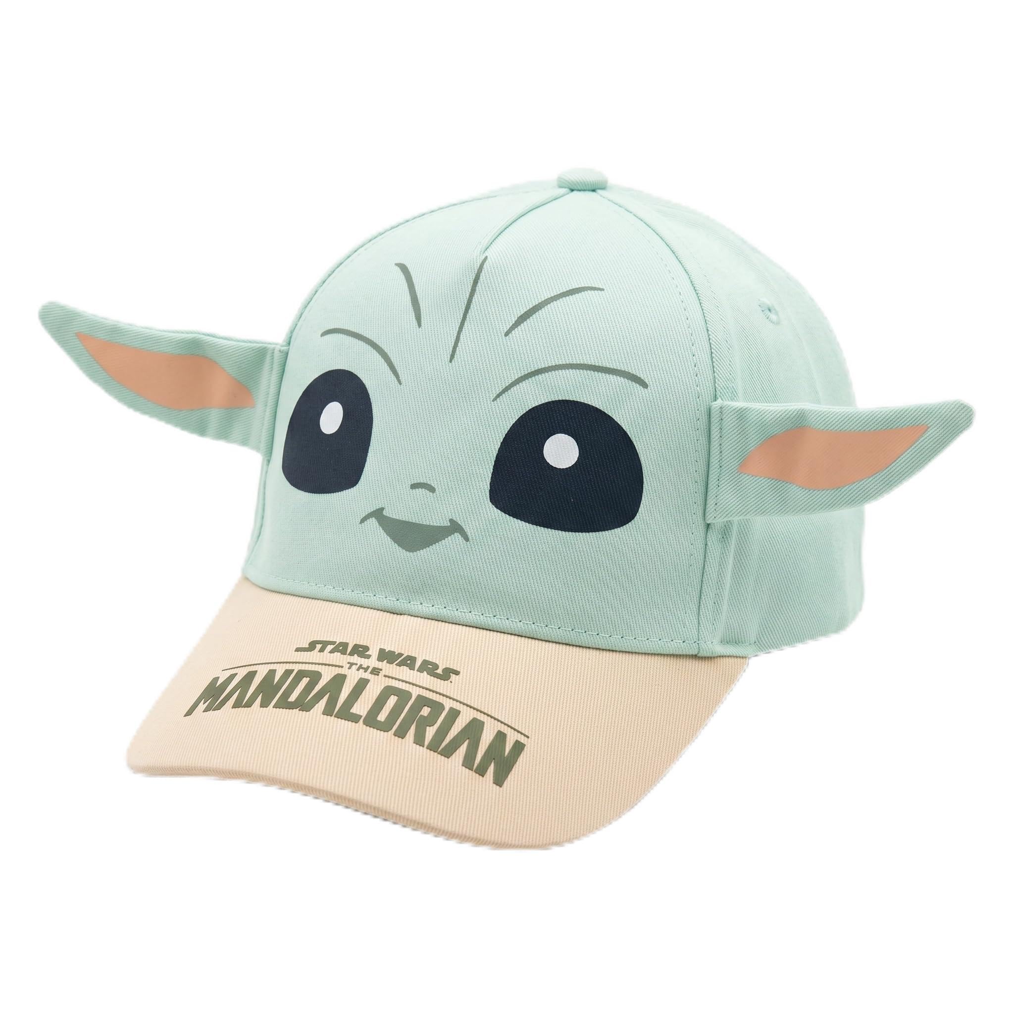 Disney Star Wars The Mandalorian Gorro para Niños, Gorra de Beisbol 3D, Gorra de Verano Infantil