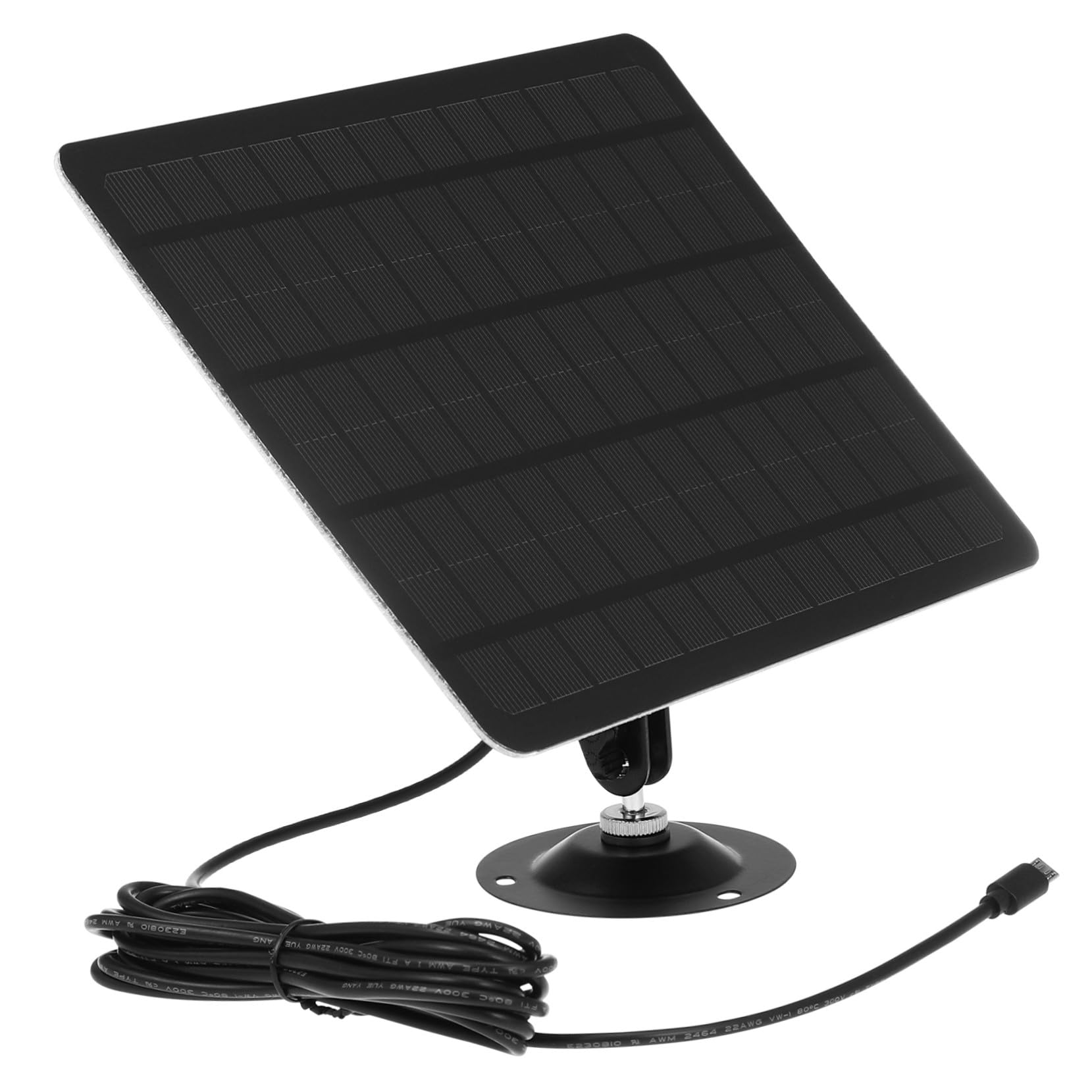 Pannello Solare Monocristallino 20w Supporto a Parete