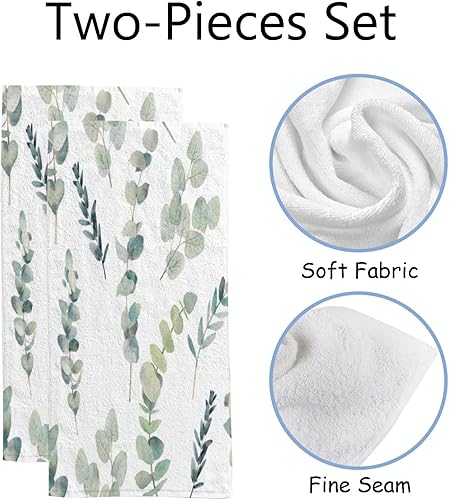 Vista 69 de Juego de 2 toallas de mano de baño, toallas de mano de girasol, toalla de cara floral amarilla, toallas decorativas suaves y absorbentes para baño