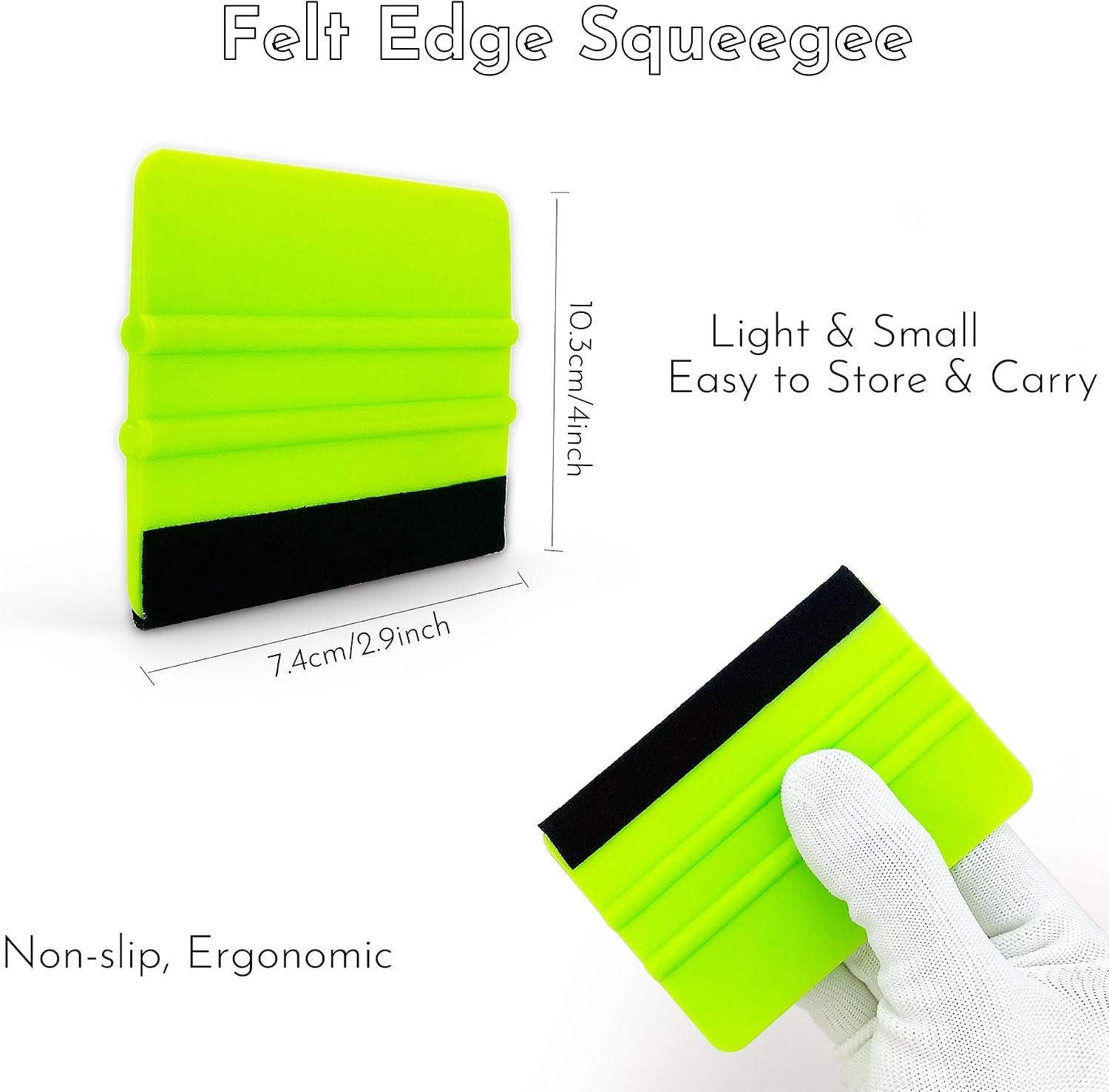 Professional Car Wrapping Tool Kit, Auto Tinting Tools with Squeegee, Film Knife, Magnetic Holders & Vinyl Wrap Gloves for Bubble-Free Installation