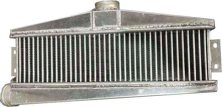 TRSTP PS Inlet Single Turbo 968HP Intercooler Fits Chevy Corvette Viper Aluminum