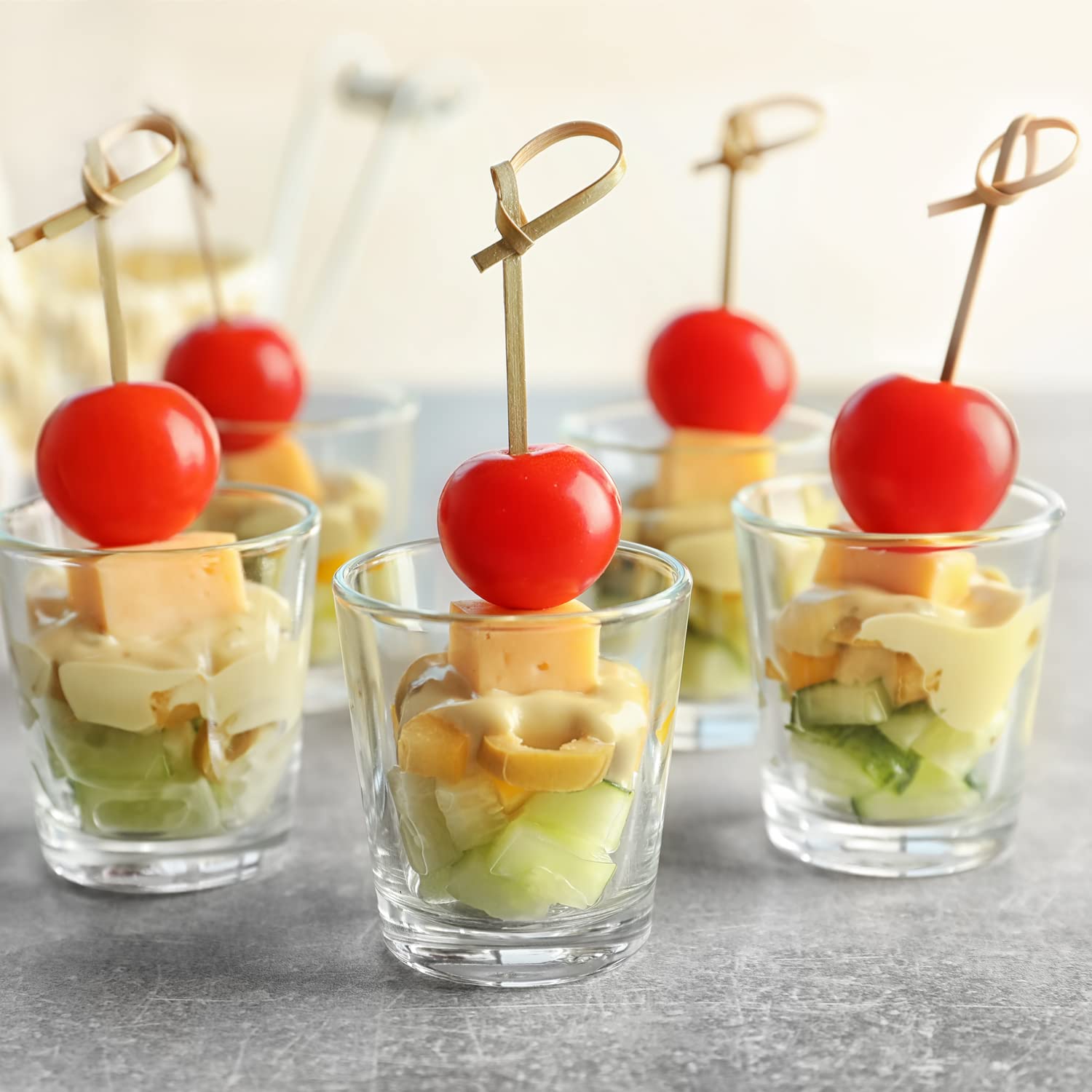 Toothpicks For Appetizers 200 Pcs White Pearl Cocktail Picks,4.7 Inch ...