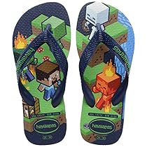 Havaianas Kids Minecraft – Infradito Ragazzi, Navy Blue,