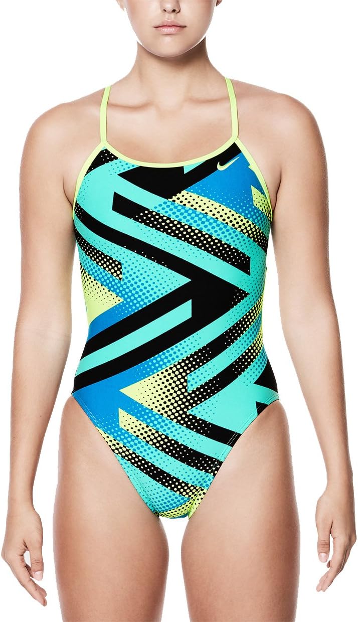 Nike NESS8006 Women's Tidal Riot Modern Cut-Out One-Piece