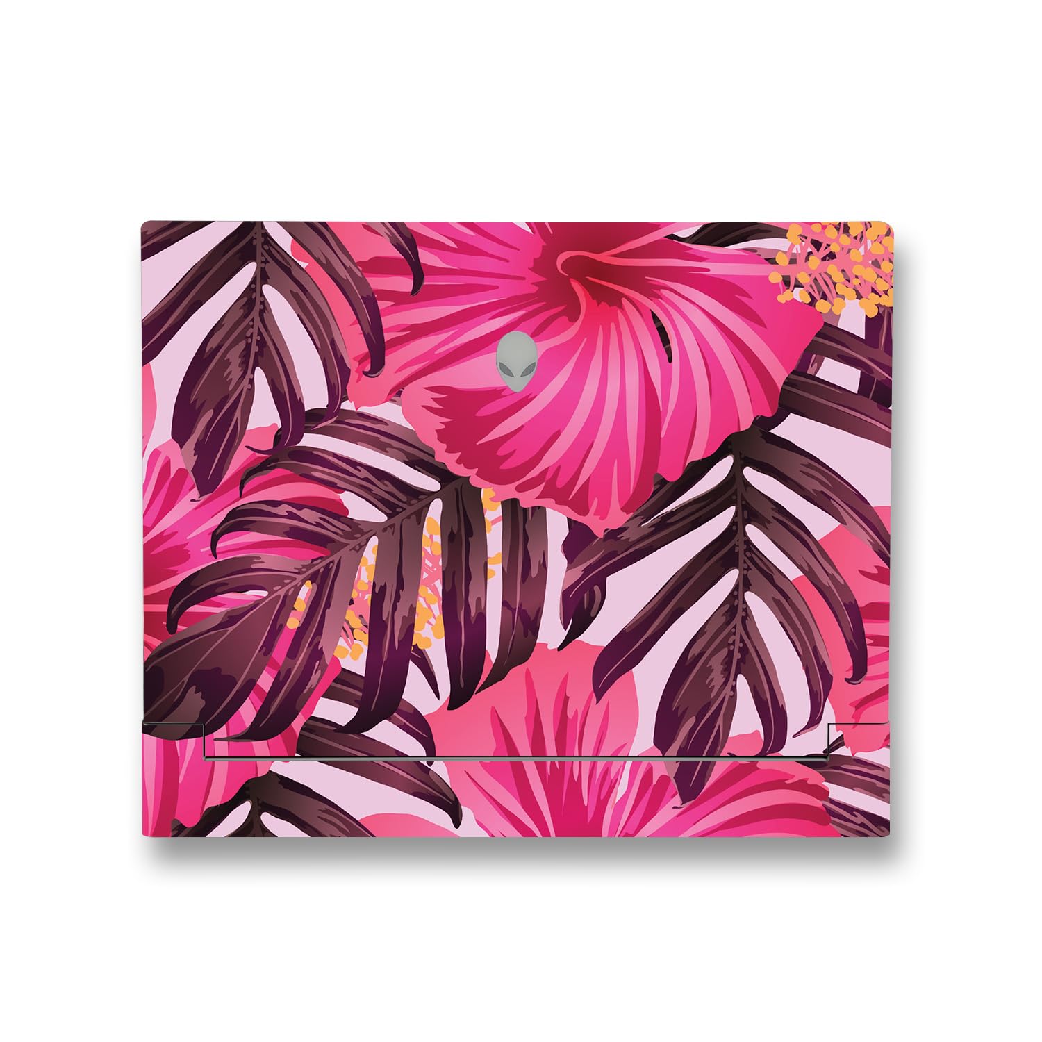 MightySkins Skin Compatible with Alienware X14 R2 (2023) Full Wrap Kit - Tropical Pink | Protective, Durable, and Unique Vinyl Decal wrap Cover | Easy to Apply &amp; Change Styles | Made in The USA