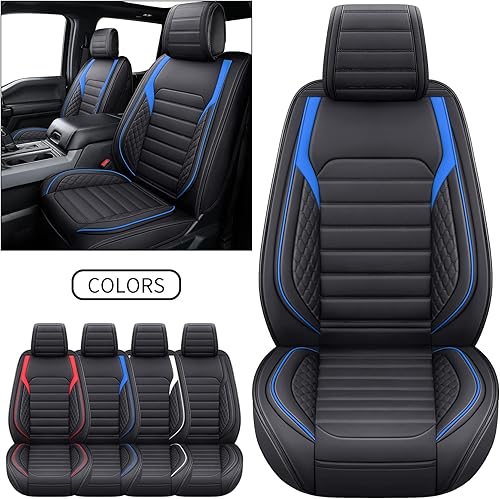 Miniatura 6 de YIERTAI Fundas de asiento F150 compatibles con Ford F150 2009-2025 2017-2025 F250 F350 F450 Crew Cab Supercab XLT Super Duty Lariat Supercrew