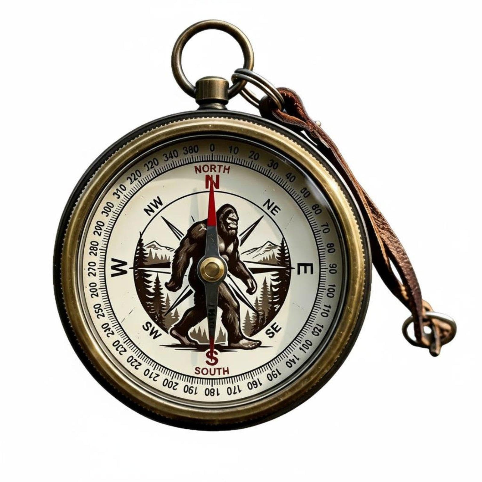 Mini Compass Keychain Presentable Pocket Compass Lightweight Portable Direction Directional Tool for Outdoor Enthusiasts, Campers, Camping-picture-17