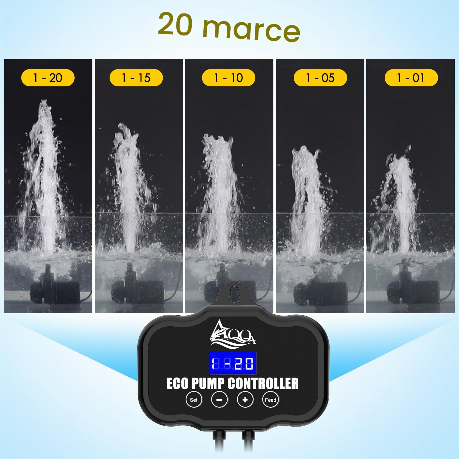 Pompa dell'acqua per acquario (6000)