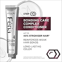 Vista 118 de L'Oreal Paris Feria Tinte permanente brillante multifacético, 721 Dusty Mauve, paquete de 1 10 negro azabache (negro más negro)