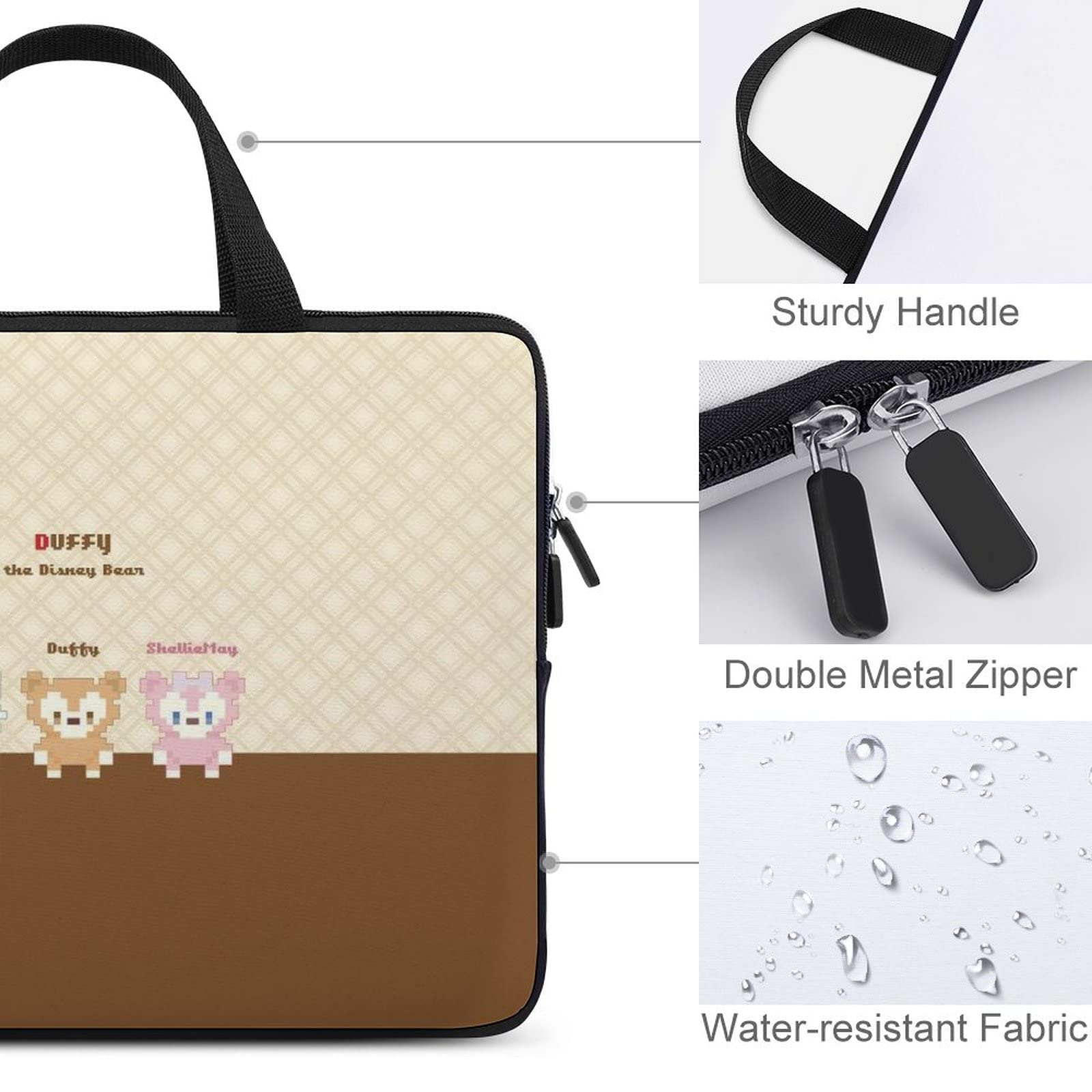 Amazon.co.jp: ダッフィーフレンズ パソコンケース 15.6インチ PC