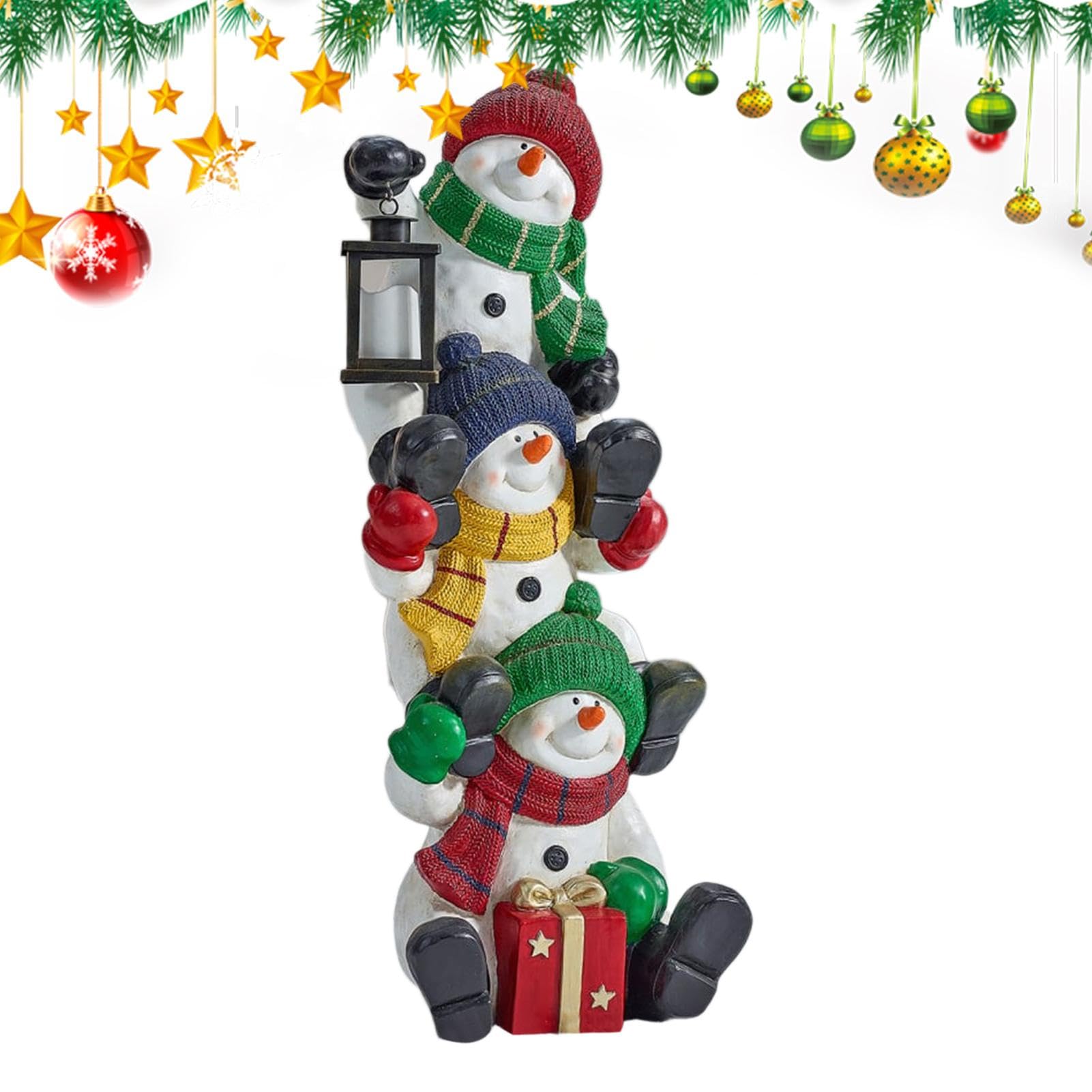 Decoraciones navideñas de muñeco de nieve,Decoraciones navideñas de muñeco