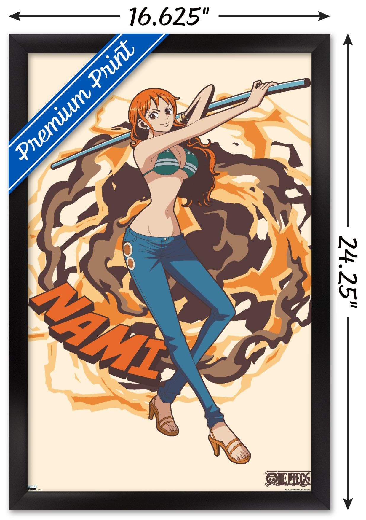 Amazon.com: One Piece: Fishman Island - Nami Staff Wall Poster