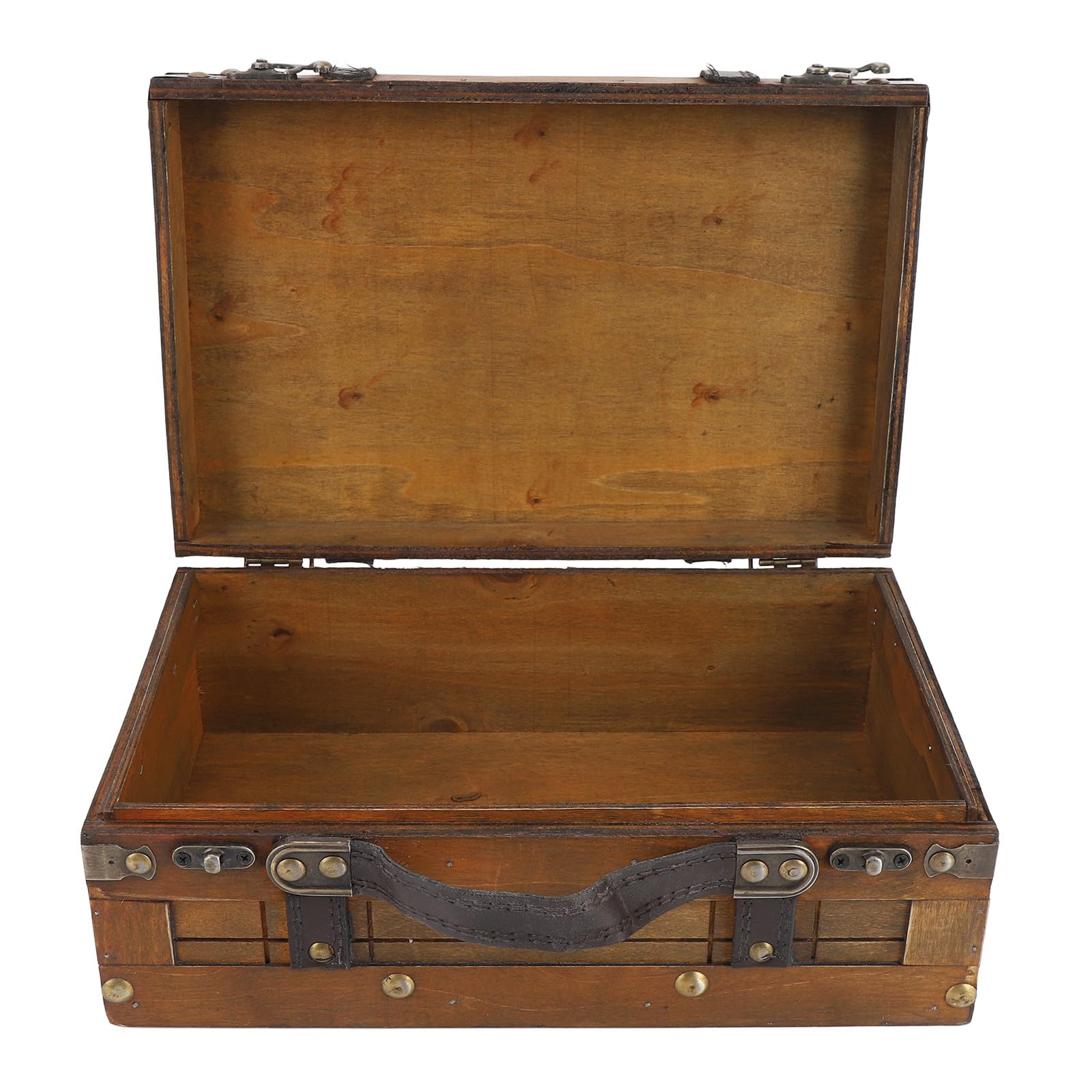 Vintage Suitcase Vintage Wooden Chest, Old Wooden Suitcase