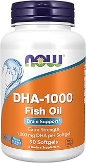 Supplements, DHA 1,000 Brain Support, Extra Strength, 1,000 mg DHA, 90 Softgels