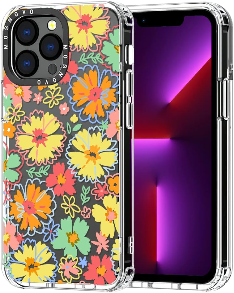 MOSNOVO for iPhone 13 Pro Case, [Buffertech 6.6 ft Drop