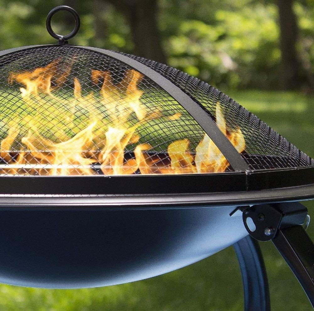 Palenisko do paleniska na zewnątrz, przenośny podgrzewacz Ø 56 cm, palenisko do grillowania.