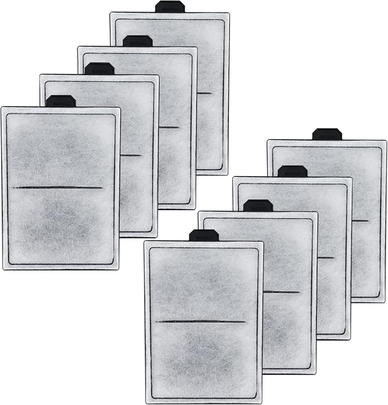 Refil Cartucho de Carvão para Filtro de Aquário PF20, PF30, PF40 e PF75 HiTauing – Pacote com 8