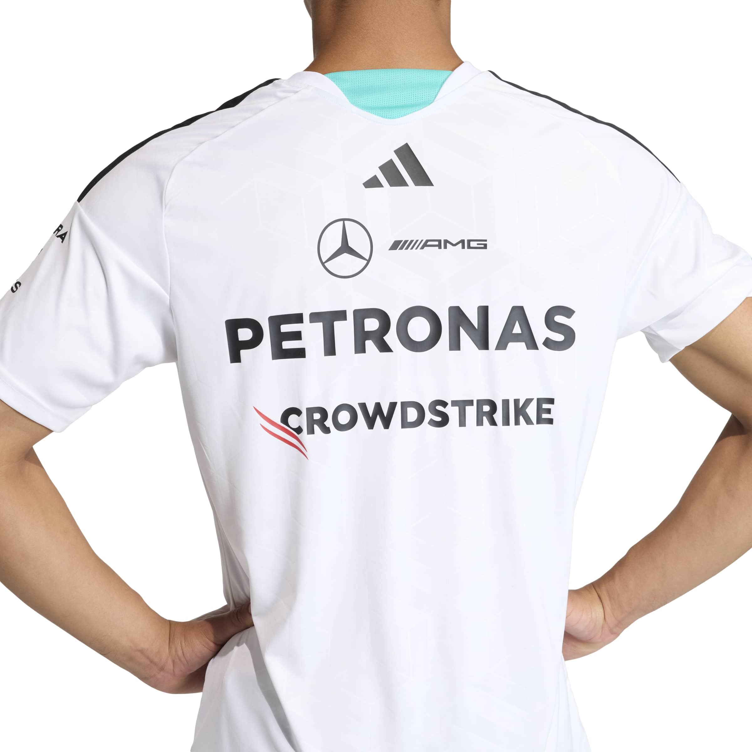 Adidas Herren Mercedes - Amg Petronas Formula 1 Team Driver Jersey Short Sleeves
