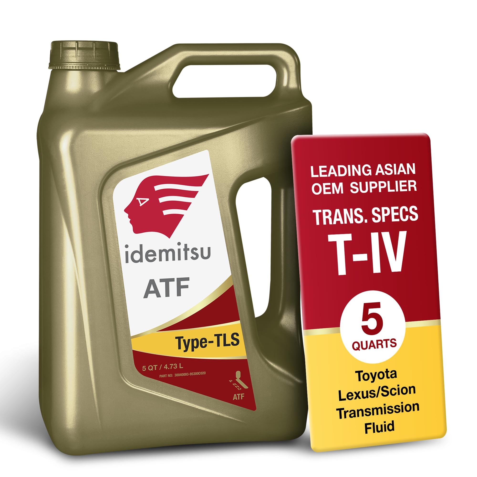 Idemitsu ATF Type TLS Automatic Transmission Fluid for Toyota/Lexus/Scion - 5 Quart