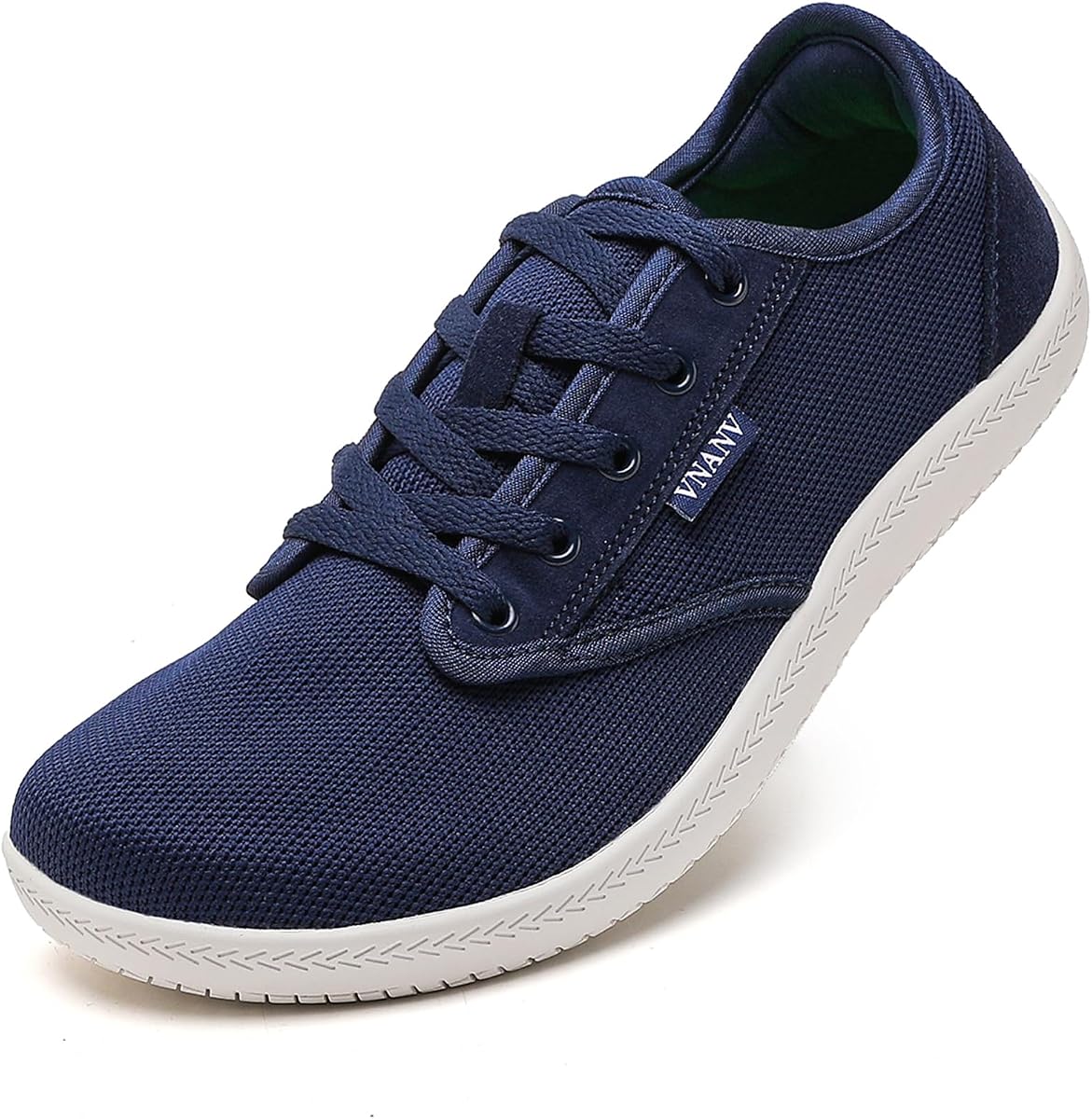 Zapatos descalzos para hombre con puntera ancha | Zapatillas minimalistas Zero Drop para caminar y hacer ejercicio | Calzado de entrenamiento cruzado de malla transpirable | Sensación natural y ligera para el equilibrio y la postura.