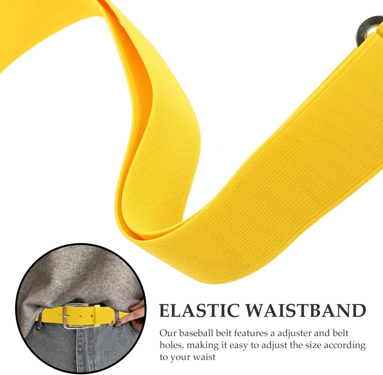 Baseball Belt Softballs Belt for Women Decorative Accessory Comfortable
