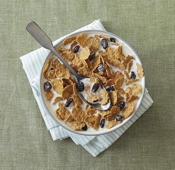 Post Raisin Bran, Whole Grain Wheat & Bran Breakfast Cereal, Kosher Cereal, 16.6 Ounces - 12 Boxes