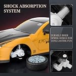 Remote Control Car RC Drift Car 2.4GHz 1:24 Scale 4WD 20KM/H High Speed Model Vehicle with LED Lights Drifting Tire Racing Sport Toy Car for Adults Boys Girls Kids Gift