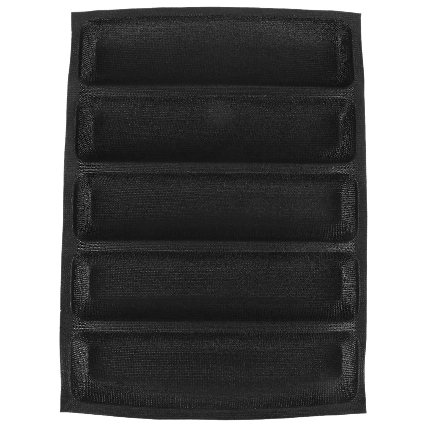 Jemcgrl Silicone Pan - Non-Stick Perforated Fench Bread Pan Forms, Hot Dog Molds, Baking Liners Mat Bread Mould