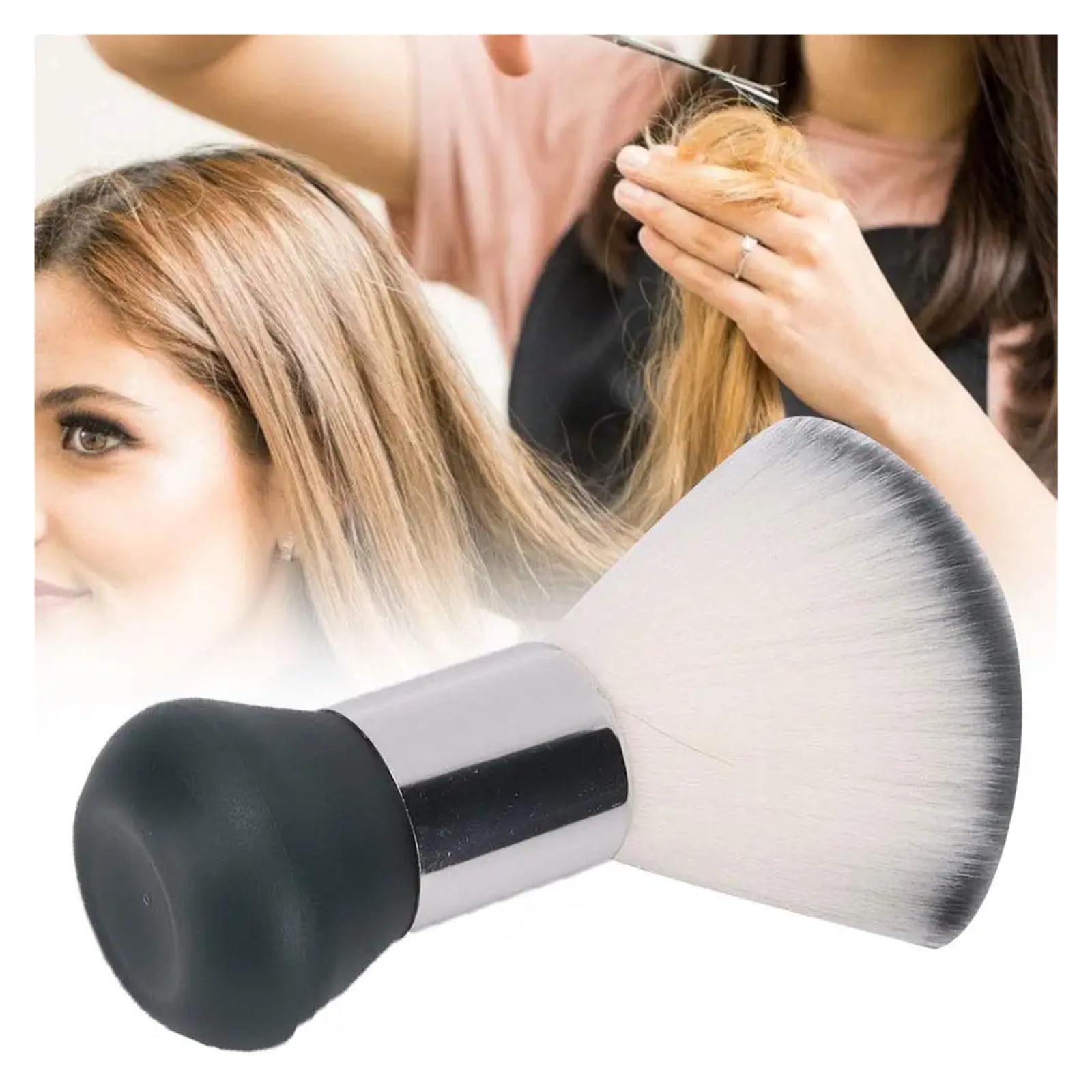 Multifonction Cou Visage Duster Coupe De Cheveux Nettoyage Outils De Coiffure Brosse À Cheveux De Barbier Doux For Salon De Nettoyage Rapide | D