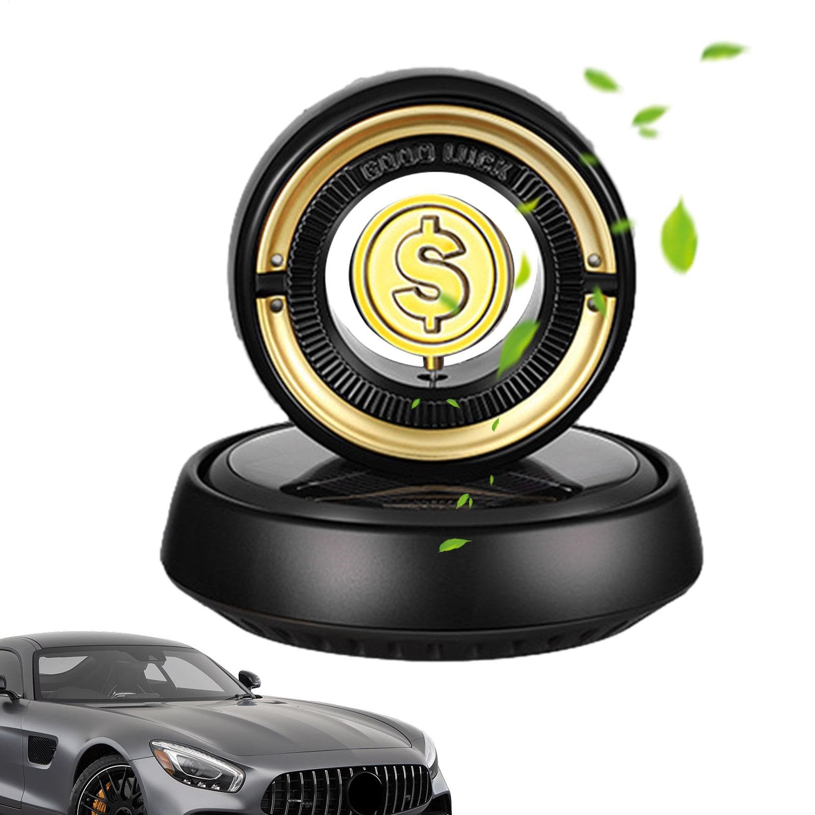 Deodorante solare per auto, deodorante solare rotante per auto, diffusore